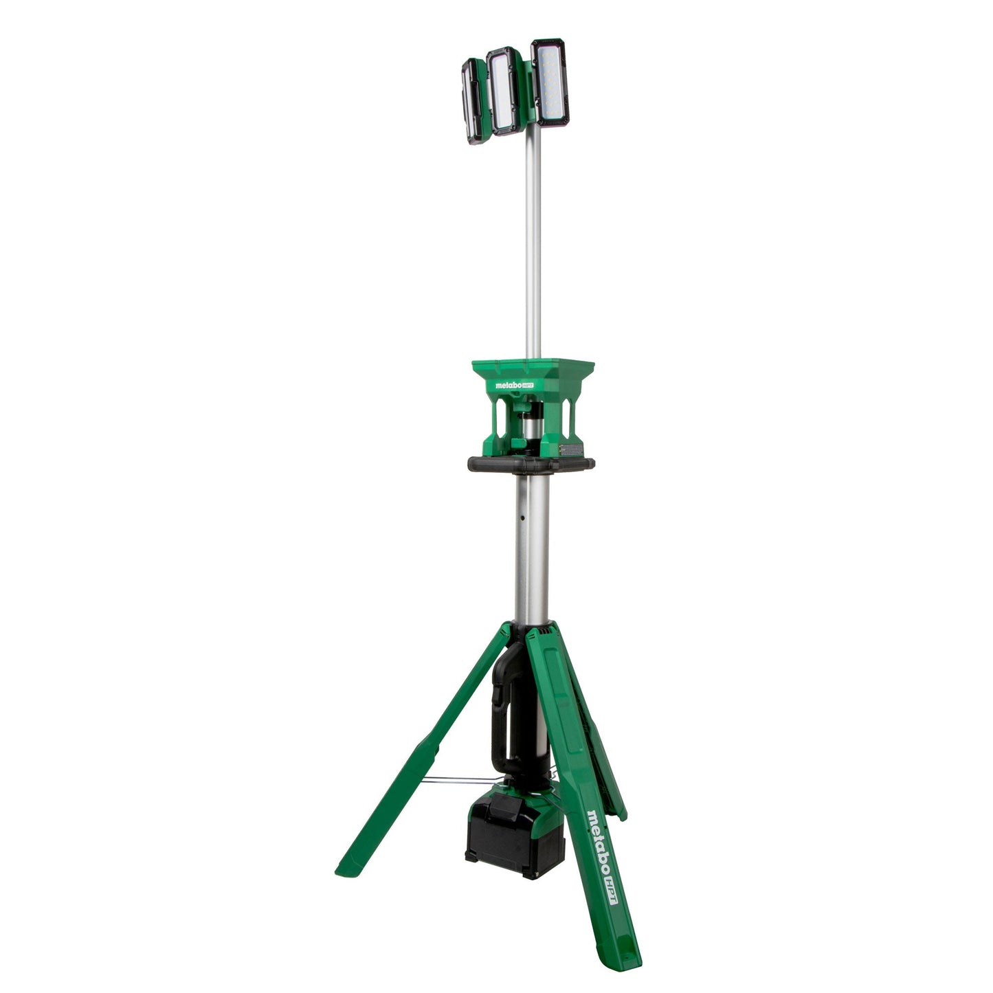 Luz de obra con trípode LED inalámbrica Metabo HPT UB18DGQ4M MultiVolt™ de 18 V y 4000 lúmenes