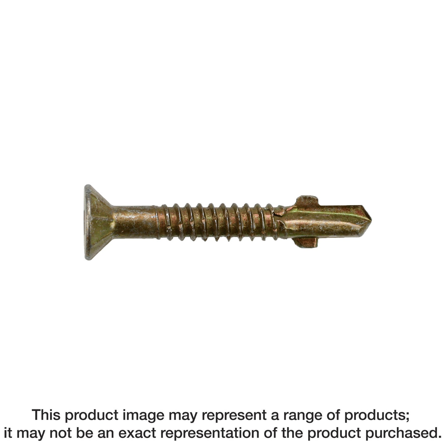 Simpson Strong-Tie TB1475S Strong-Drive® TB WOOD-TO-STEEL Screw (Collated) — #14 x 3 in. Yellow Zinc (750-Qty) (Pack of 100)