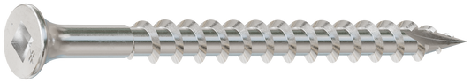 Simpson Strong-Tie SS3DSC212BS316 Bugle-Head Wood Screw (Collated) — #10 x 2-1/2 in. #3 Square Drive, Type 316 (1500-Qty) (Pack of 100)