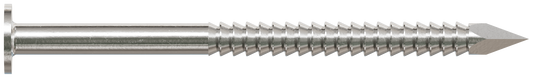 Simpson Strong-Tie T6ACN1 Common Nail, Annular Ring Shank — 2-in. x .120-in. Type 316 Stainless Steel (1 lb.)