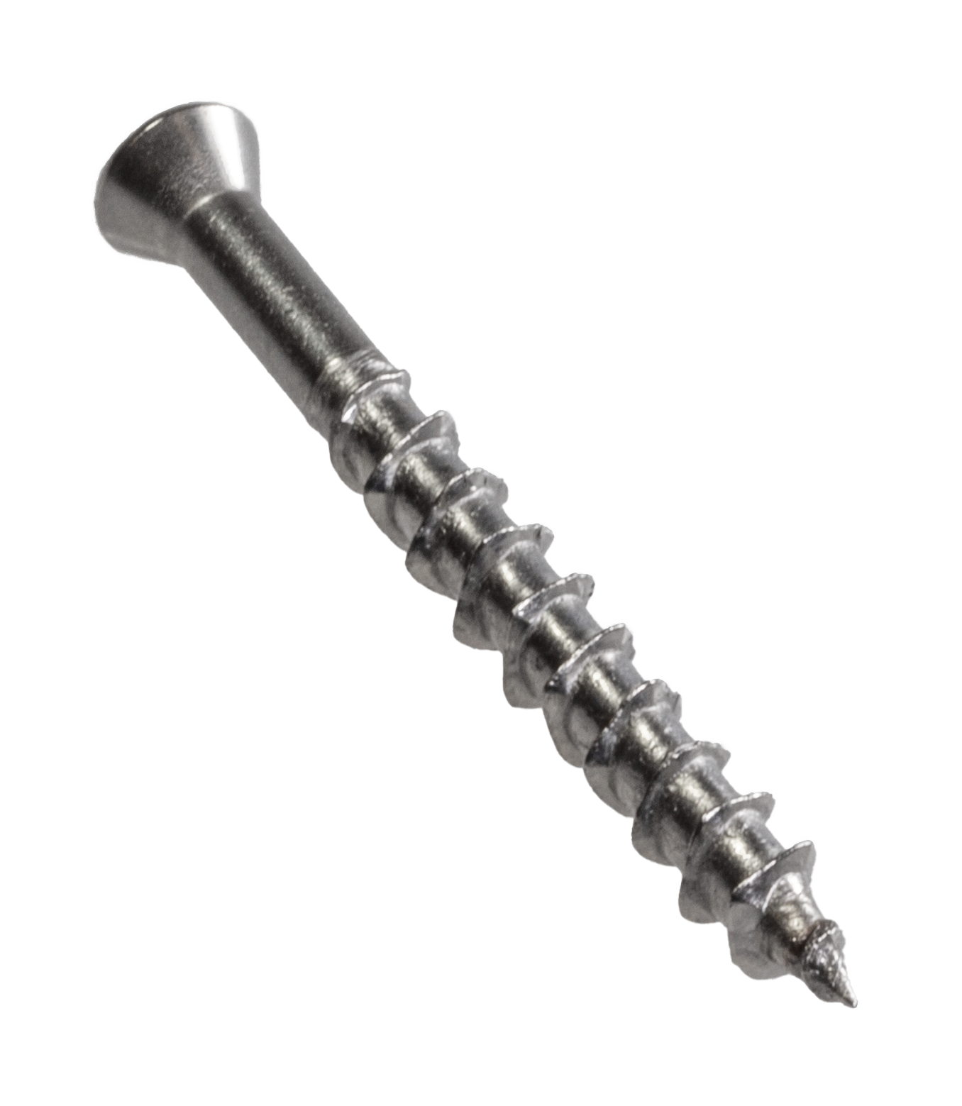 Simpson Strong-Tie T07162FWP Deck-Drive™ DWP WOOD SS Screw — #7 x 1-5/8 in. T-15, Trim Head, Type 316 (100-Qty)