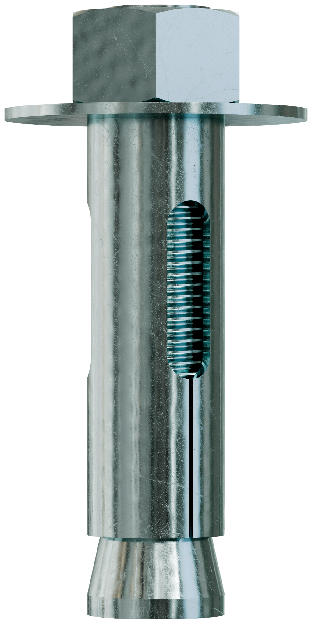 Simpson Strong-Tie SL62214H Sleeve-All® 5/8 in. x 2-1/4 in. Hex-Head Sleeve Anchor (25-Qty)