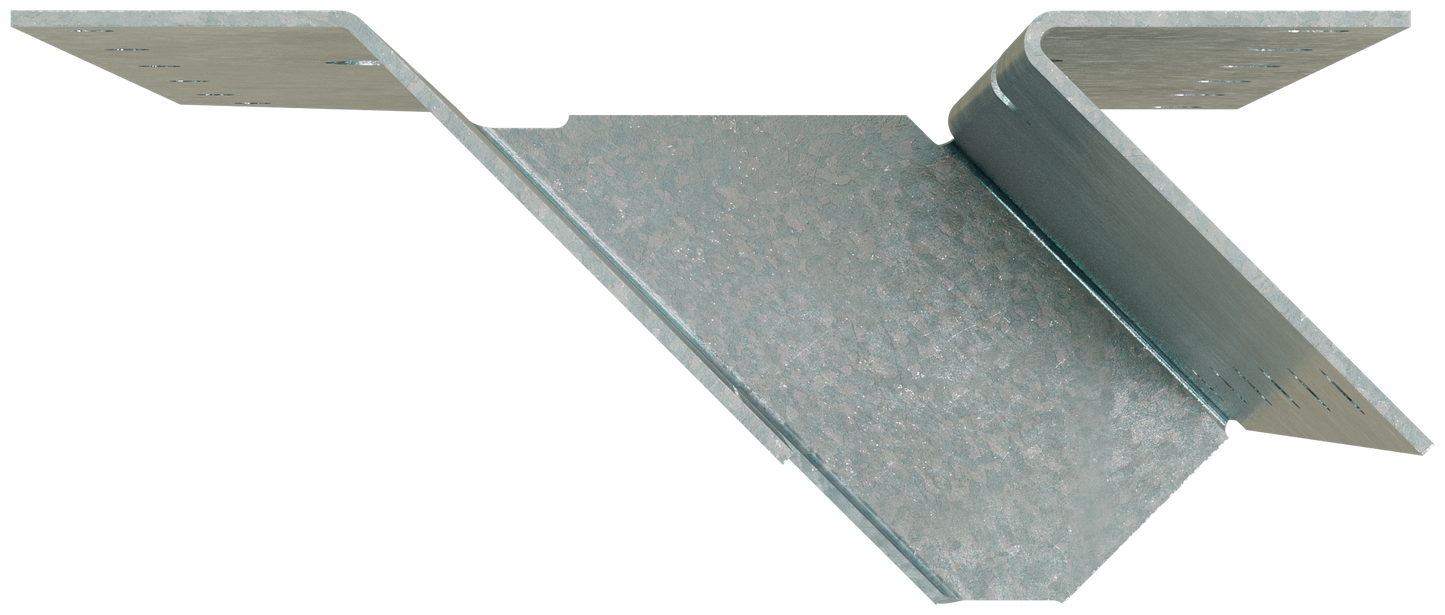 Simpson Strong-Tie SUR214 SUR Galvanized Joist Hanger for 2x14, Skewed Right (Pack of 25)