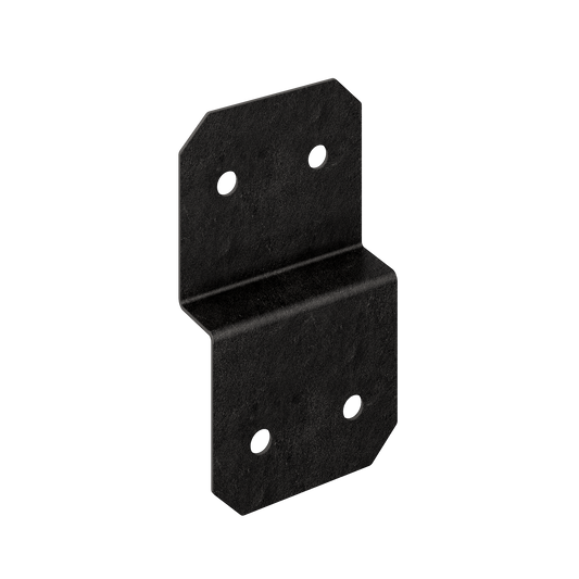 Simpson Strong-Tie APVDJT2-6 Outdoor Accents® Avant Collection™ 5-in. ZMAX®, Black Powder-Coated Deck Joist Tie for 2x (Pack of 576)