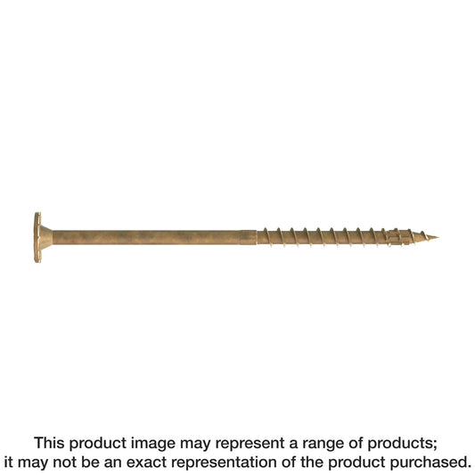 Simpson Strong-Tie SDWS22600DB Strong-Drive® SDWS™ TIMBER Screw (Exterior Grade) — 0.220 in. x 6 in. T40, Tan (500-Qty)