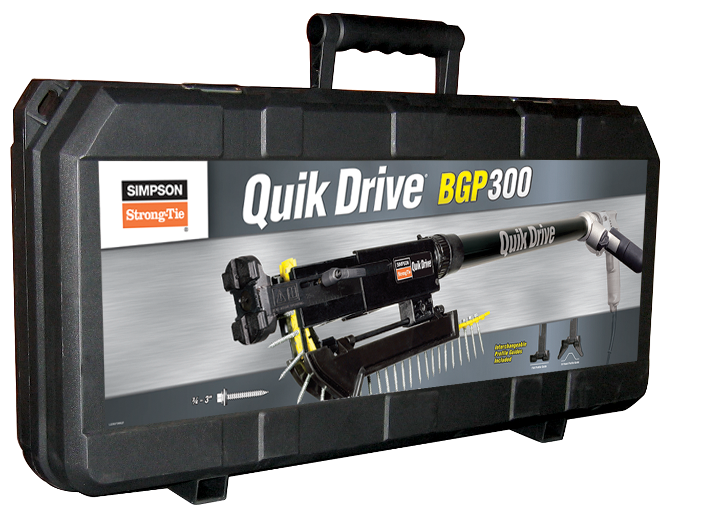 Simpson Strong-Tie QDBGP300G2K Quik Drive® BGP300 Metal Roofing/Siding System (Pack of 60)