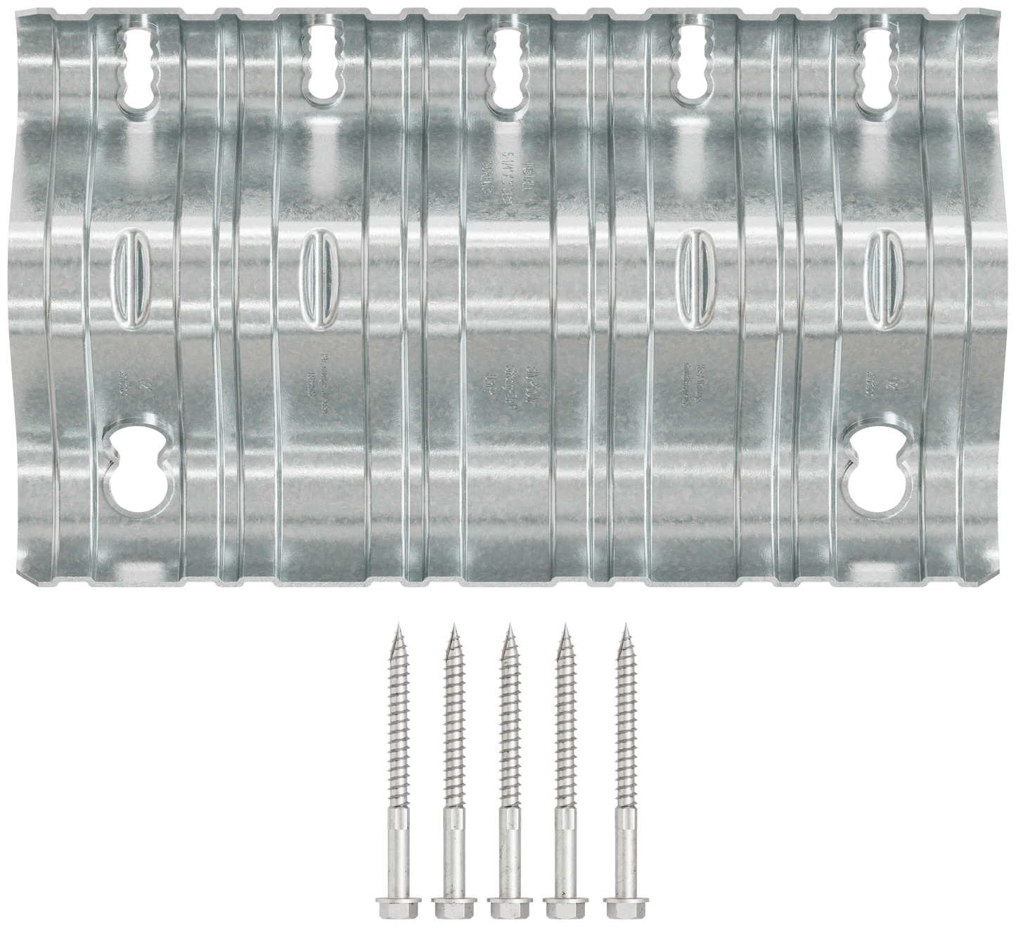 Simpson Strong-Tie URFP-SDS3 URFP® 10-5/8 in. x 6-1/4 in. Universal Retro Foundation Plate with Screws (Pack of 10)