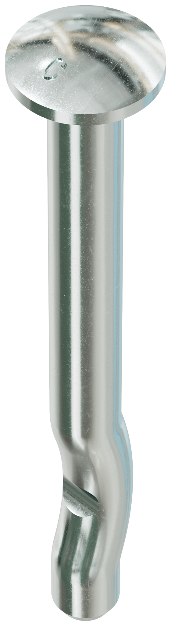 Simpson Strong-Tie CD25212M Crimp Drive® 1/4 in. x 2-1/2 in. Zinc-Plated Mushroom Head Anchor (100-Qty) (Pack of 5)