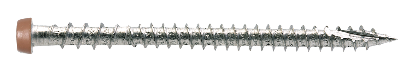 Simpson Strong-Tie DCU234P316TN03 Deck-Drive™ DCU COMPOSITE Screw — #10 x 2-3/4 in. T20, Type 316, Tan 03 (350-Qty)