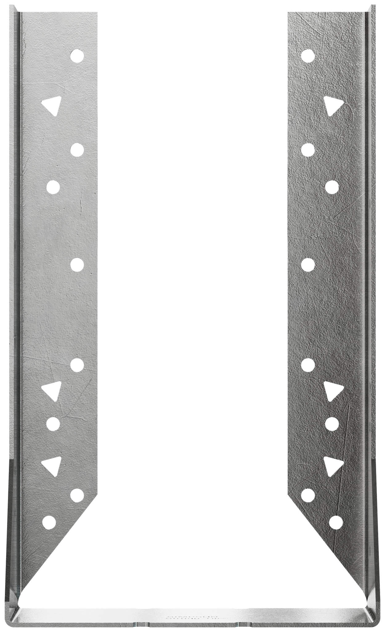 Simpson Strong-Tie HUC612SS HUC Stainless-Steel Face-Mount Concealed-Flange Joist Hanger for 6x12