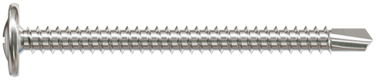 Simpson Strong-Tie F08T200KDB Self-Drilling Wire-Lath Modified Truss-Head Screw — #8 x 2 in. Type 410 (2500-Qty)