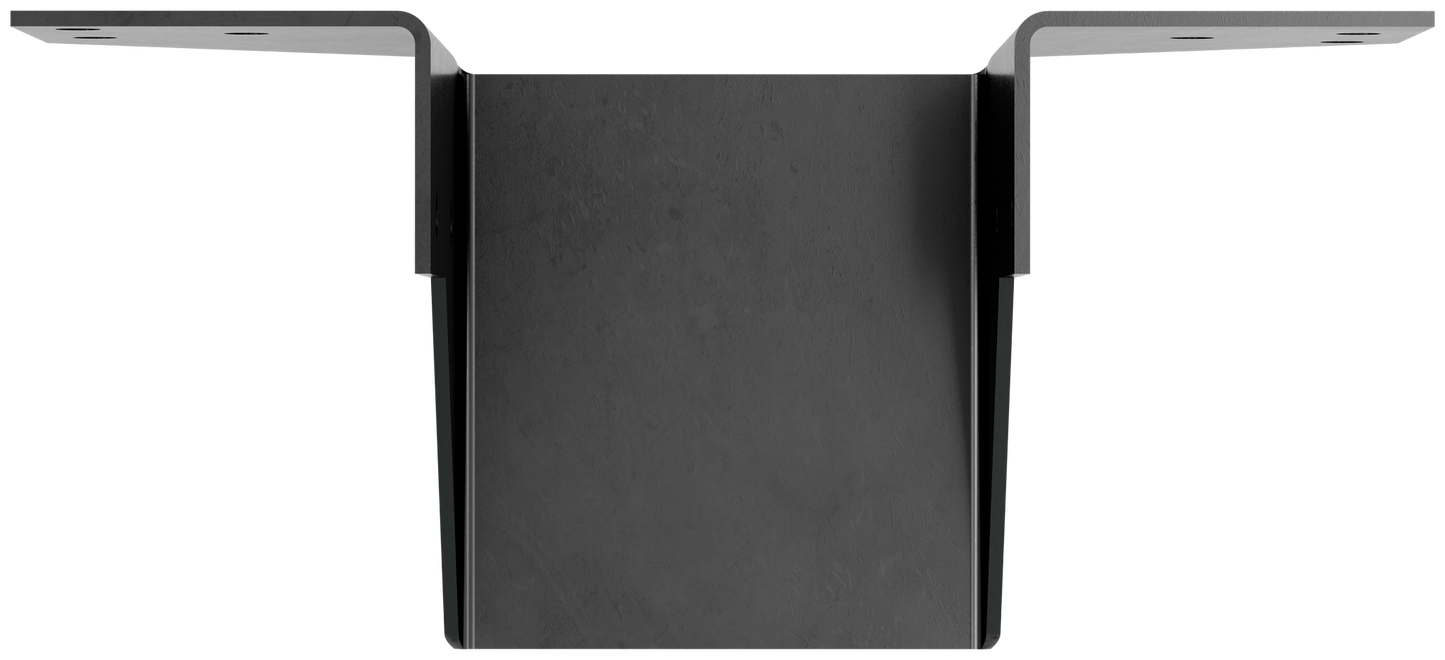 Simpson Strong-Tie OHU46-SDS3 OHU® Black Powder-Coated Ornamental Joist Hanger for 4x6 with Strong-Drive® SDS Screws