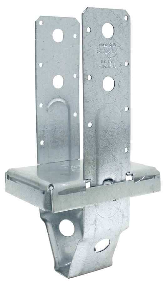 Simpson Strong-Tie PBS46 PBS Galvanized Standoff Post Base for 4x6 (Pack of 5)