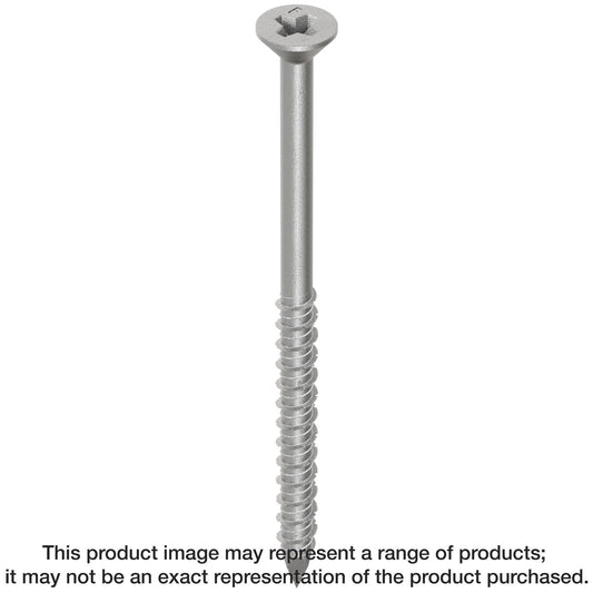 Simpson Strong-Tie TTN25400PFSS Titen® 1/4 in. x 4 in. Phillips Flat-Head Stainless-Steel Concrete and Masonry Screw (100-Qty)