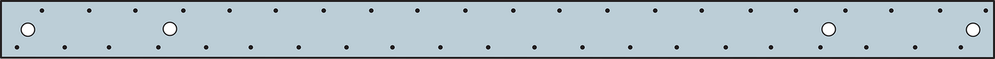 Simpson Strong-Tie MST27-R MST 27 in. 12-Gauge Galvanized Medium Strap Tie (Pack of 10)