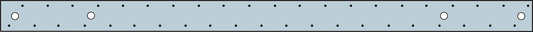 Simpson Strong-Tie MST27 MST 27 in. 12-Gauge Galvanized Medium Strap Tie (Pack of 1000)