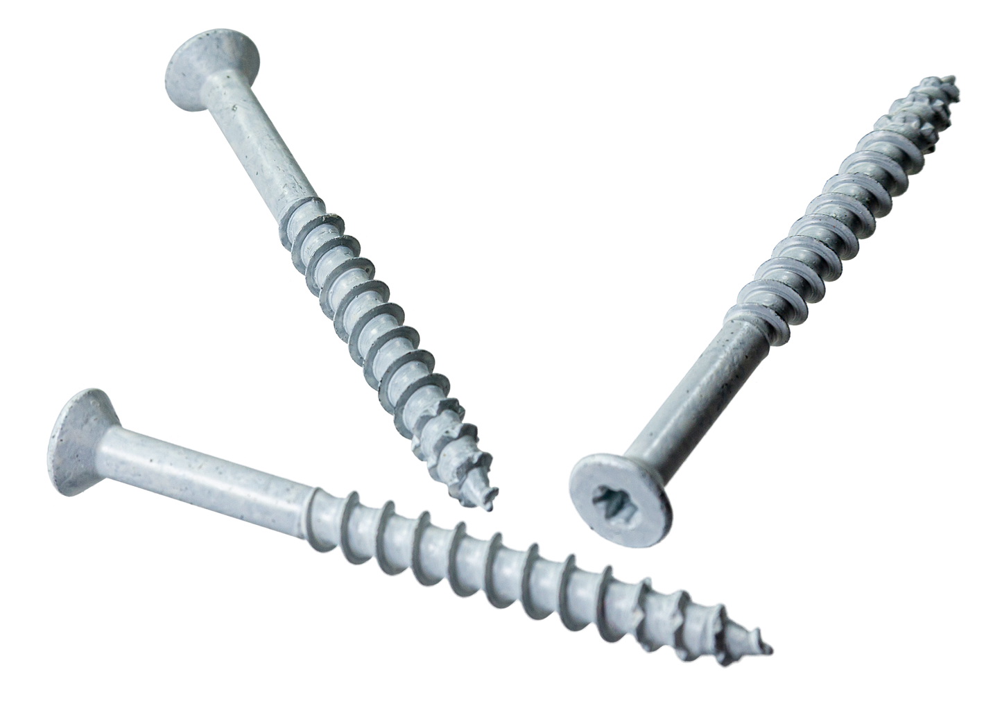 Simpson Strong-Tie TNTW25234TTR Titen Turbo™ — 1/4 in. x 2-3/4 in. 6-Lobe Trim-Head Concrete and Masonry Screw, White (100-Qty) (Pack of 420)