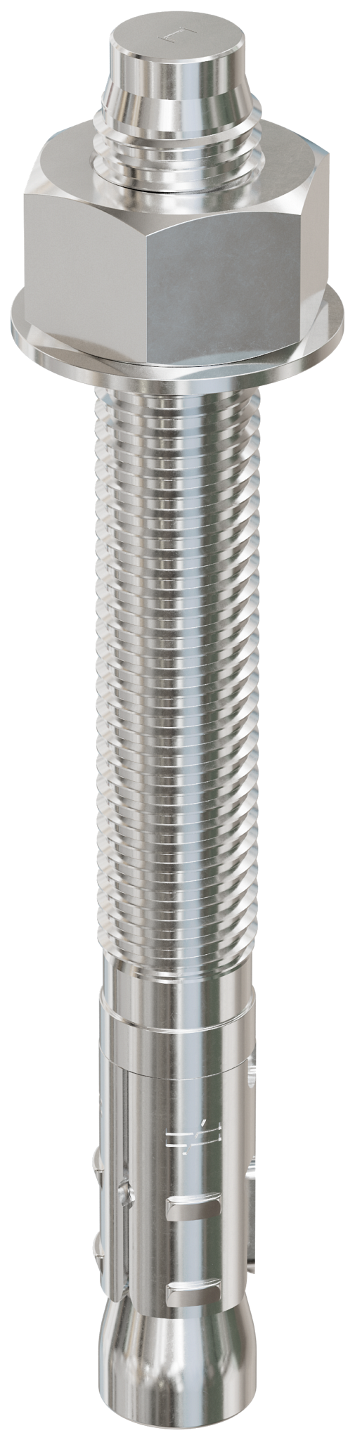 Simpson Strong-Tie STB2-75700S4F10 Strong-Bolt® 2 — 3/4 in. x 7 in. Type 304 Stainless-Steel Wedge Anchor, Fully Assembled (10-Qty)