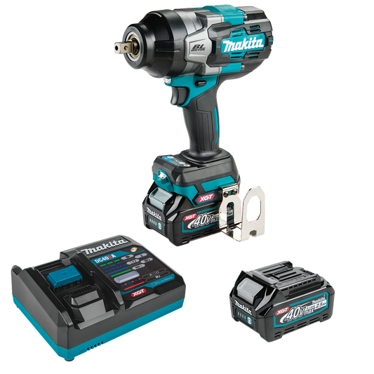 Makita GWT03D 40V max XGT® Brushless Cordless 4-Speed High-Torque 1/2" Sq. Drive Impact Wrench Kit w/ Detent Anvil (2.5Ah)