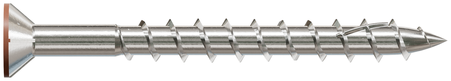 Simpson Strong-Tie S10250WCI Deck-Drive™ DWP WOOD SS Screw — #10 x 2-1/2 in. T25, Trim Head, Type 305, Tan 03 (1750-Qty)