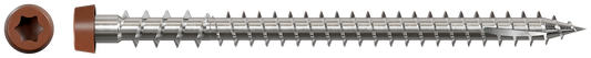 Simpson Strong-Tie DCU234S316TN01 Deck-Drive™ DCU COMPOSITE Screw (Collated) — #10 x 2-3/4 in. Type 316, Tan 01 (1000-Qty)