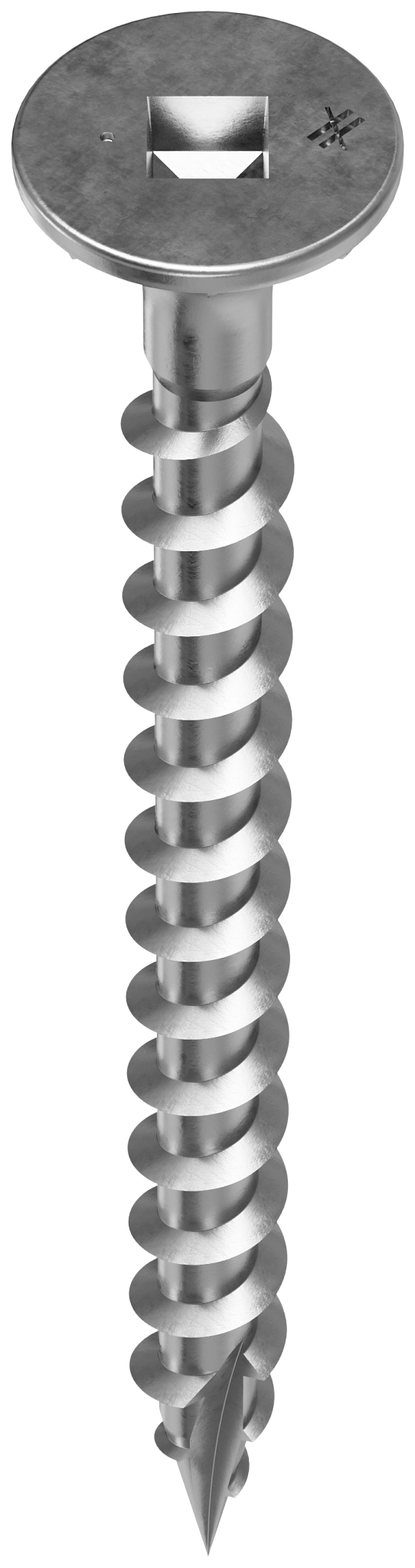 Simpson Strong-Tie T08C225WQ-RP50 Fiber-Cement Screw — #8 x 2-1/4 in. #2 Square Wafer-Head, Type 316 (50-Qty) (Pack of 4)
