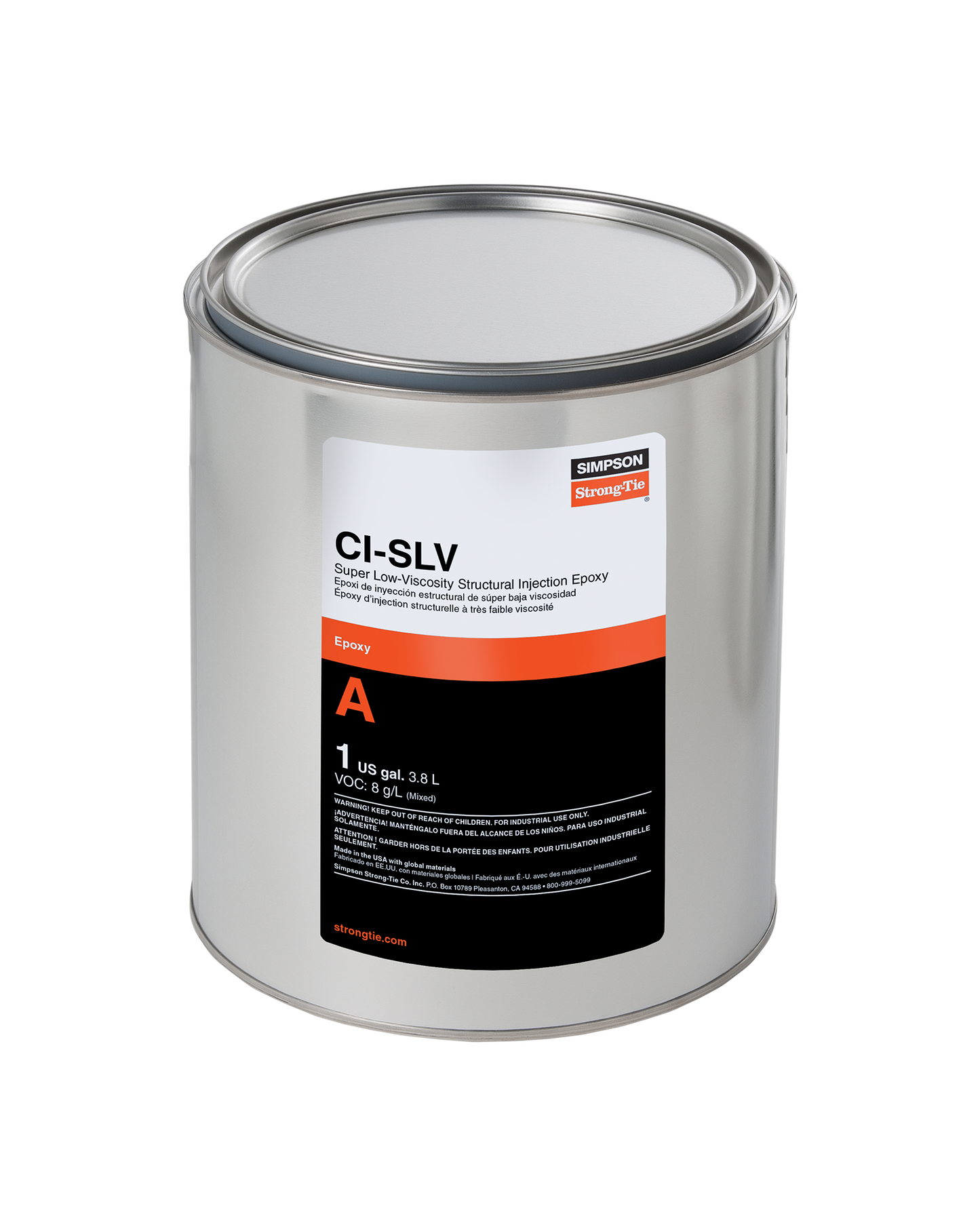 Simpson Strong-Tie CISLV32 CI-SLV™ Super-Low-Viscosity Structural Injection Epoxy (32 oz.) (Pack of 5)