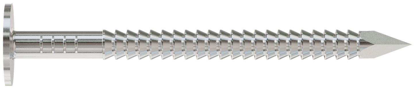 Simpson Strong-Tie S11A175RNBP 15° Wire Coil, Full Round Head, Ring-Shank Roofing Nail — 1-3/4 in. Type 304 (480-Qty) (Pack of 192)