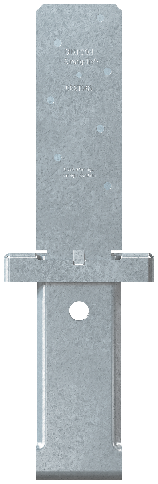 Simpson Strong-Tie CBSTQ66Z-SDS2 CBSTQ™ ZMAX® Standoff Column Base for 6x6 w/ SDS Screws (Pack of 144)