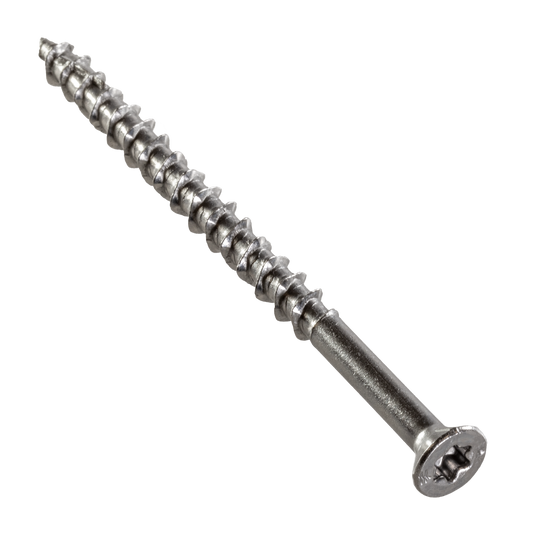 Simpson Strong-Tie T10300WPR770 Deck-Drive™ DWP WOOD SS Screw — #10 x 3 in. T25, Flat Head, Type 316 (770-Qty) (Pack of 156)