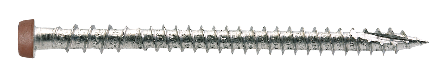 Simpson Strong-Tie DCU234P316RD Deck-Drive™ DCU COMPOSITE Screw — #10 x 2-3/4 in. T20, Type 316, Red (350-Qty)