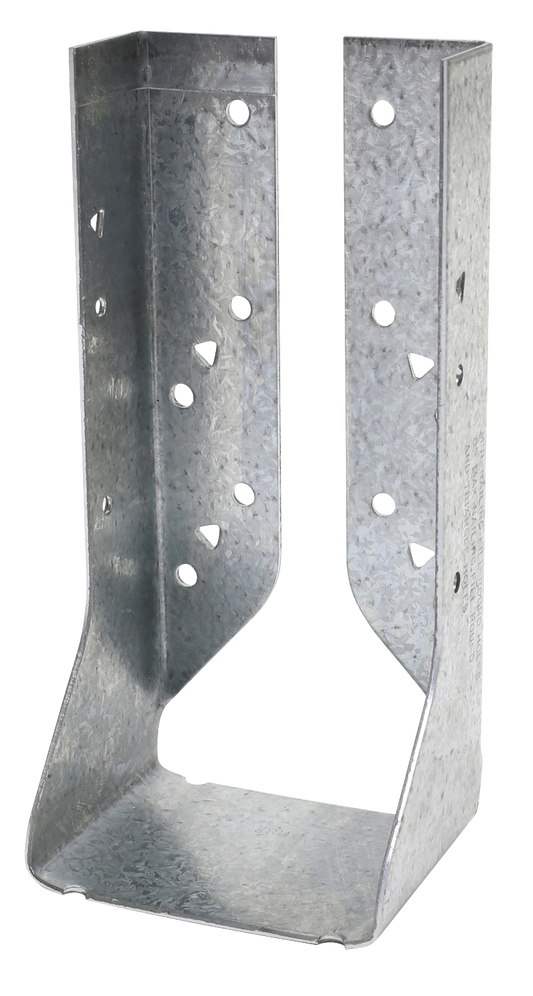 Simpson Strong-Tie HUC28-2 HUC Galvanized Face-Mount Concealed-Flange Joist Hanger for Double 2x8