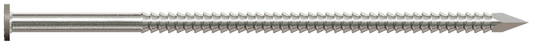 Simpson Strong-Tie S10SNDG1 Painted Siding Nail — 3 in. x .113 in. Type 304 Stainless Steel, Gray (1 lb.) (Pack of 10)