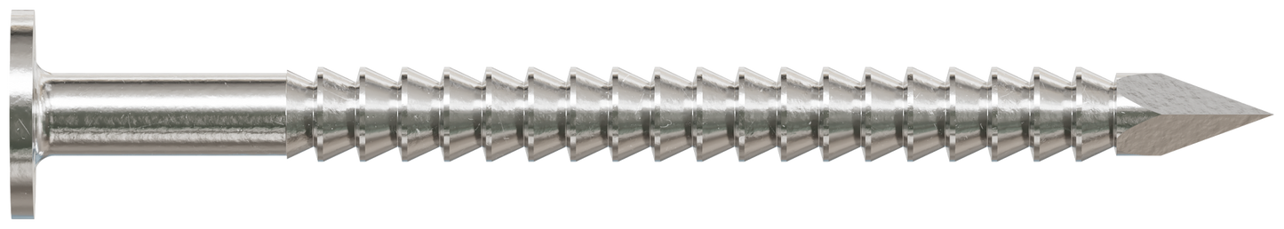 Simpson Strong-Tie T3ACN1 Common Nail, Annular Ring Shank — 1-1/4-in. x .083-in. Type 316 Stainless Steel (1 lb.)