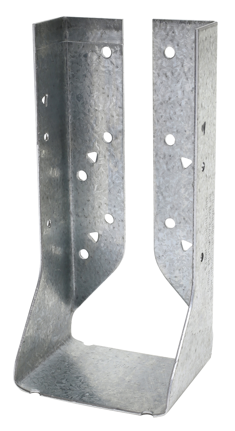 Simpson Strong-Tie HUC28-2Z HUC ZMAX® Galvanized Face-Mount Concealed-Flange Joist Hanger for Double 2x8 (Pack of 25)