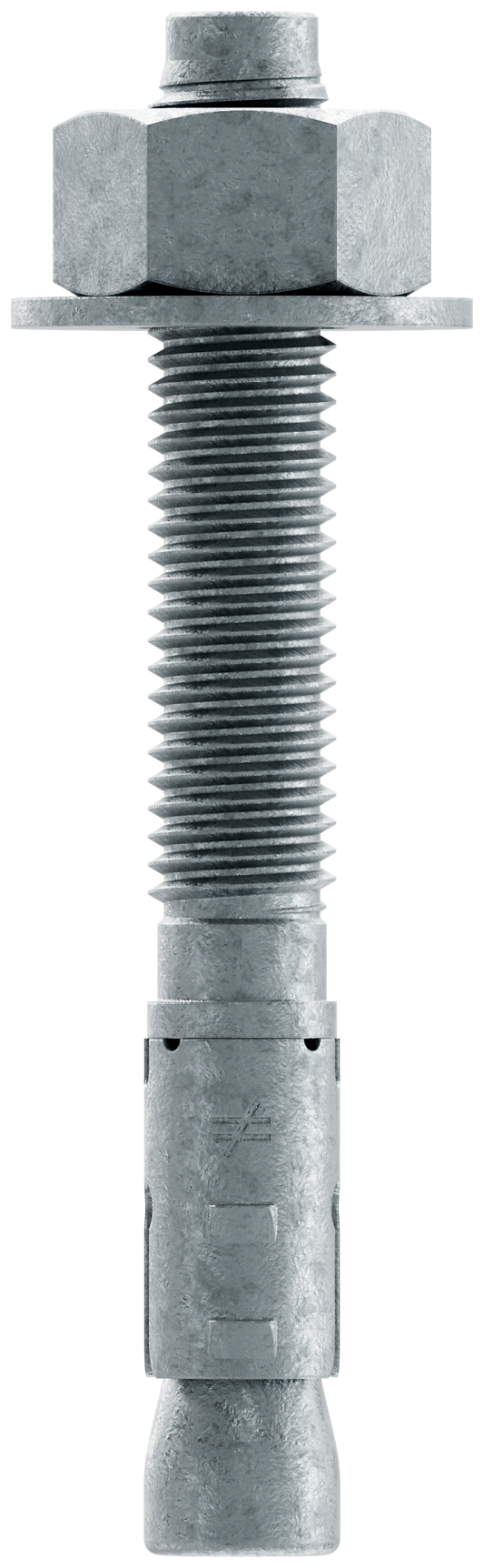 Simpson Strong-Tie STB2-62500MGF20 Strong-Bolt® 2 — 5/8 in. x 5 in. Mechanically Galvanized Wedge Anchor, Fully Assembled (20-Qty) (Pack of 252)