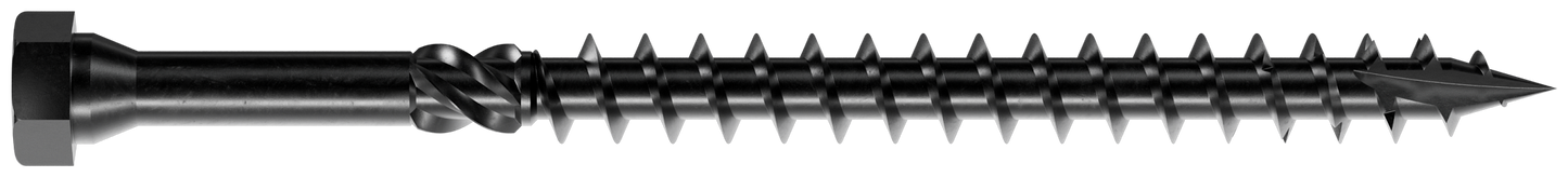 Simpson Strong-Tie SDHR12X160 Strong-Drive® SDHR COMBO-HEAD Screw — 12 mm x 160 mm, Black E-Coat (100-Qty)