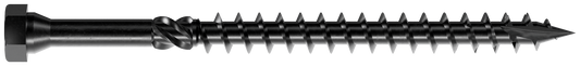 Simpson Strong-Tie SDHR12X160-R25 Strong-Drive® SDHR COMBO-HEAD Screw — 12 mm x 160 mm, Black E-Coat  (25-Qty) (Pack of 360)