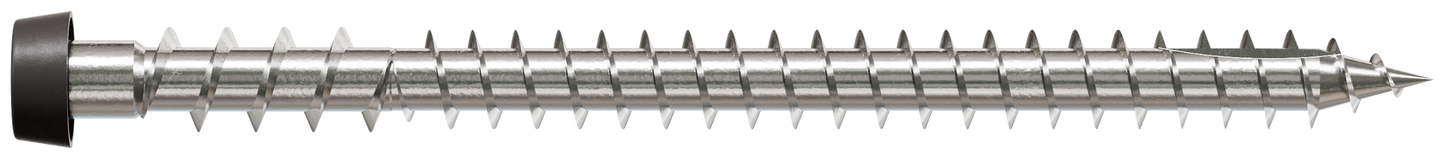 Simpson Strong-Tie DCU234P305GR04 Deck-Drive™ DCU COMPOSITE Screw — #10 x 2-3/4 in. T20, Type 305, Gray 04 (350-Qty) (Pack of 300)
