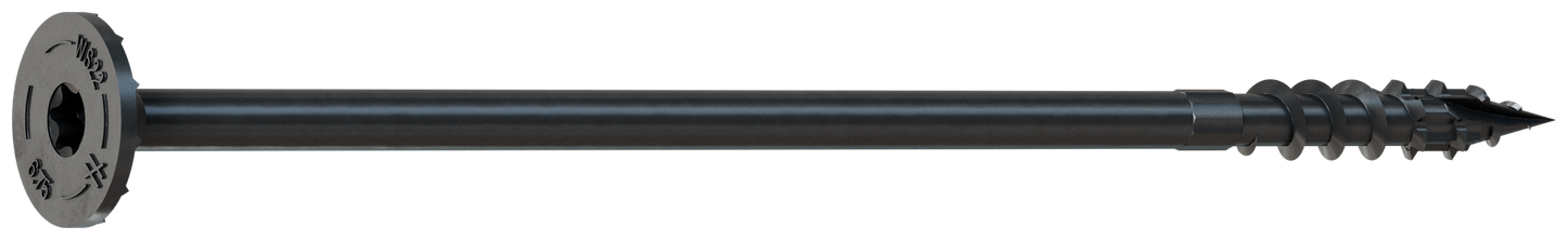 Simpson Strong-Tie SDW22634-R50 Strong-Drive® SDW™ EWP-PLY Screw — .220 in. x 6-3/4 in. T40 6-Lobe, E-coat® (50-Qty)