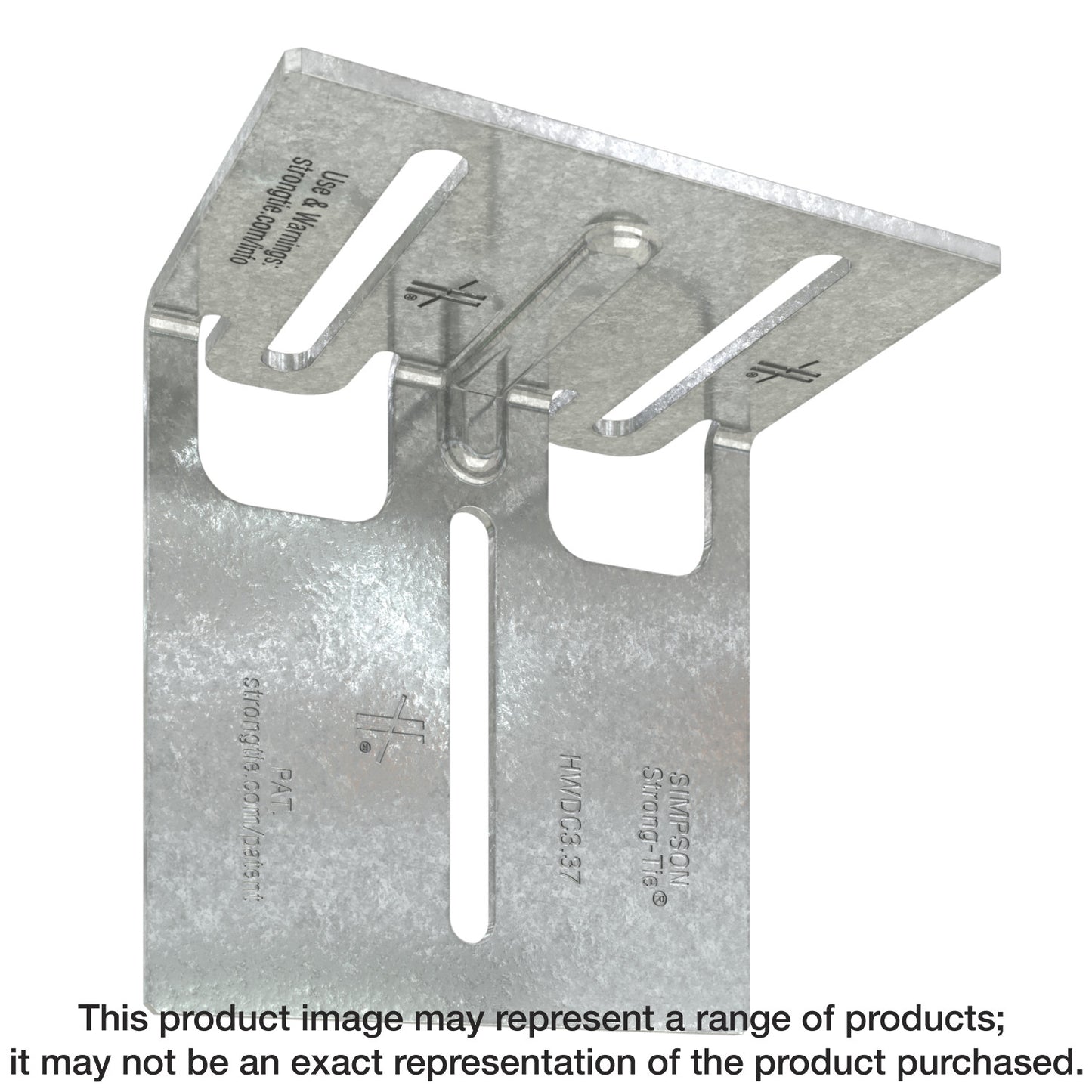 Simpson Strong-Tie HWDC3.37-KT25 HWDC 3-3/8 in. Head-of-Wall Drift-Clip Connector (25-Qty)