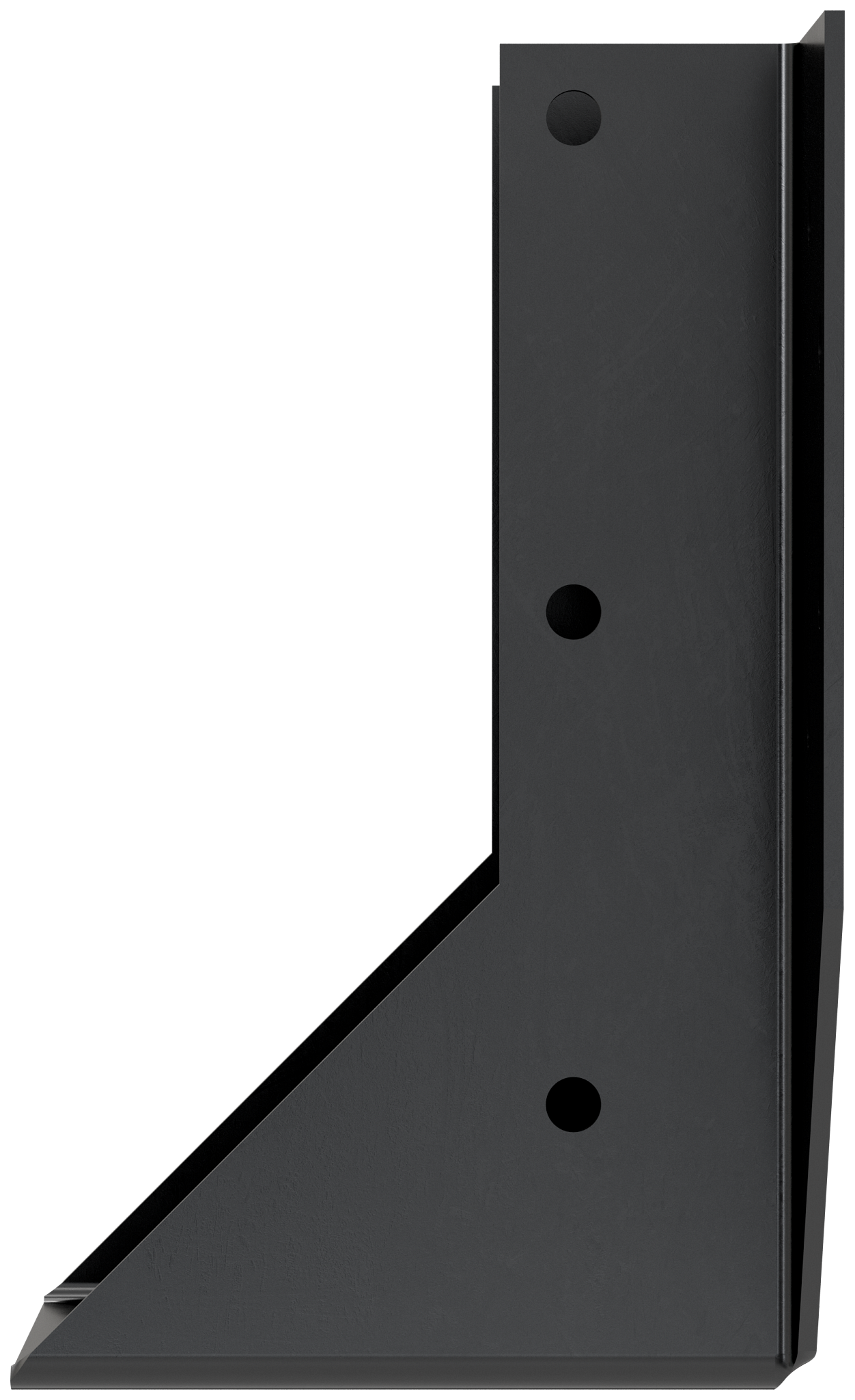 Simpson Strong-Tie OHU48-SDS3 OHU® Black Powder-Coated Ornamental Joist Hanger for 4x8 w/ Strong-Drive® SDS Screws (Pack of 10)