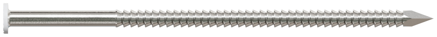 Simpson Strong-Tie S10SNDWB Painted Siding Nail — 3 in. x .113 in. Type 304 Stainless Steel, White (25 lb.) (Pack of 64)