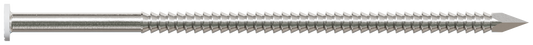 Simpson Strong-Tie S10SNDWB Painted Siding Nail — 3 in. x .113 in. Type 304 Stainless Steel, White (25 lb.) (Pack of 64)