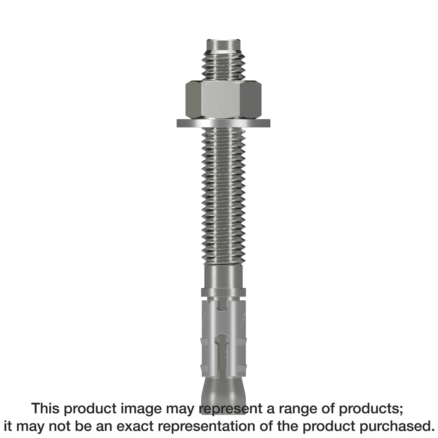 Simpson Strong-Tie STB2-504146SS Strong-Bolt® 2 — 1/2 in. x 4-1/4 in. Type 316 Stainless-Steel Wedge Anchor (25-Qty) (Pack of 4)