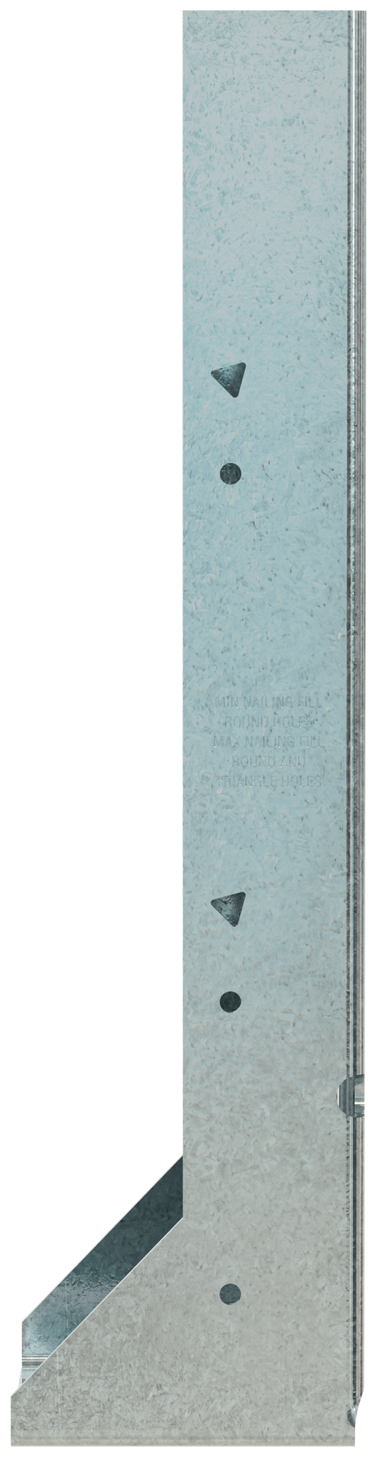 Simpson Strong-Tie HUC412Z HUC ZMAX® Galvanized Face-Mount Concealed-Flange Joist Hanger for 4x12