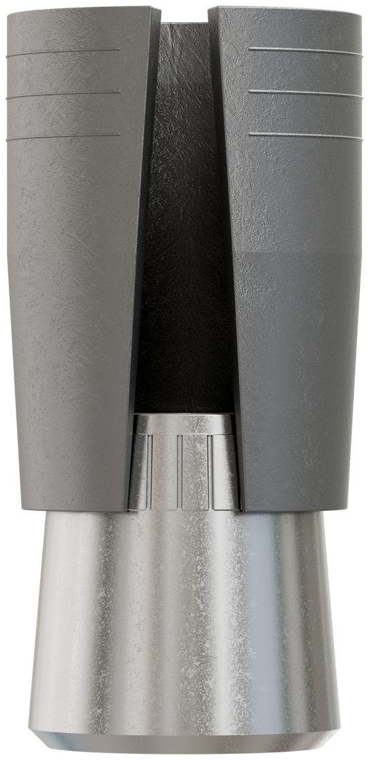 Simpson Strong-Tie HDIA37 HDIA Hollow Drop-In Internally Threaded Anchor for 3/8-in. Rod (50-Qty) (Pack of 4)