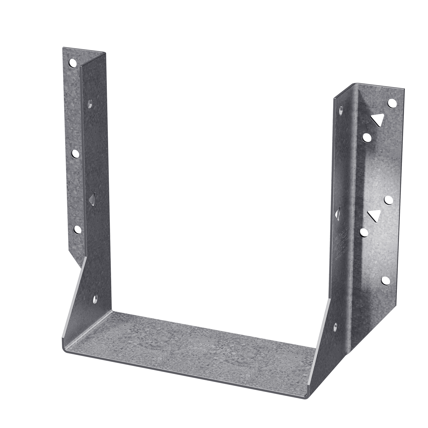 Simpson Strong-Tie HU28-4 HU Galvanized Face-Mount Joist Hanger for Quad 2x8