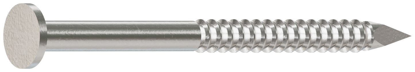 Simpson Strong-Tie S5ACN1 Common Nail, Annular Ring Shank — 1-3/4-in. x .113-in. Type 304 Stainless Steel (1 lb.) (Pack of 10)
