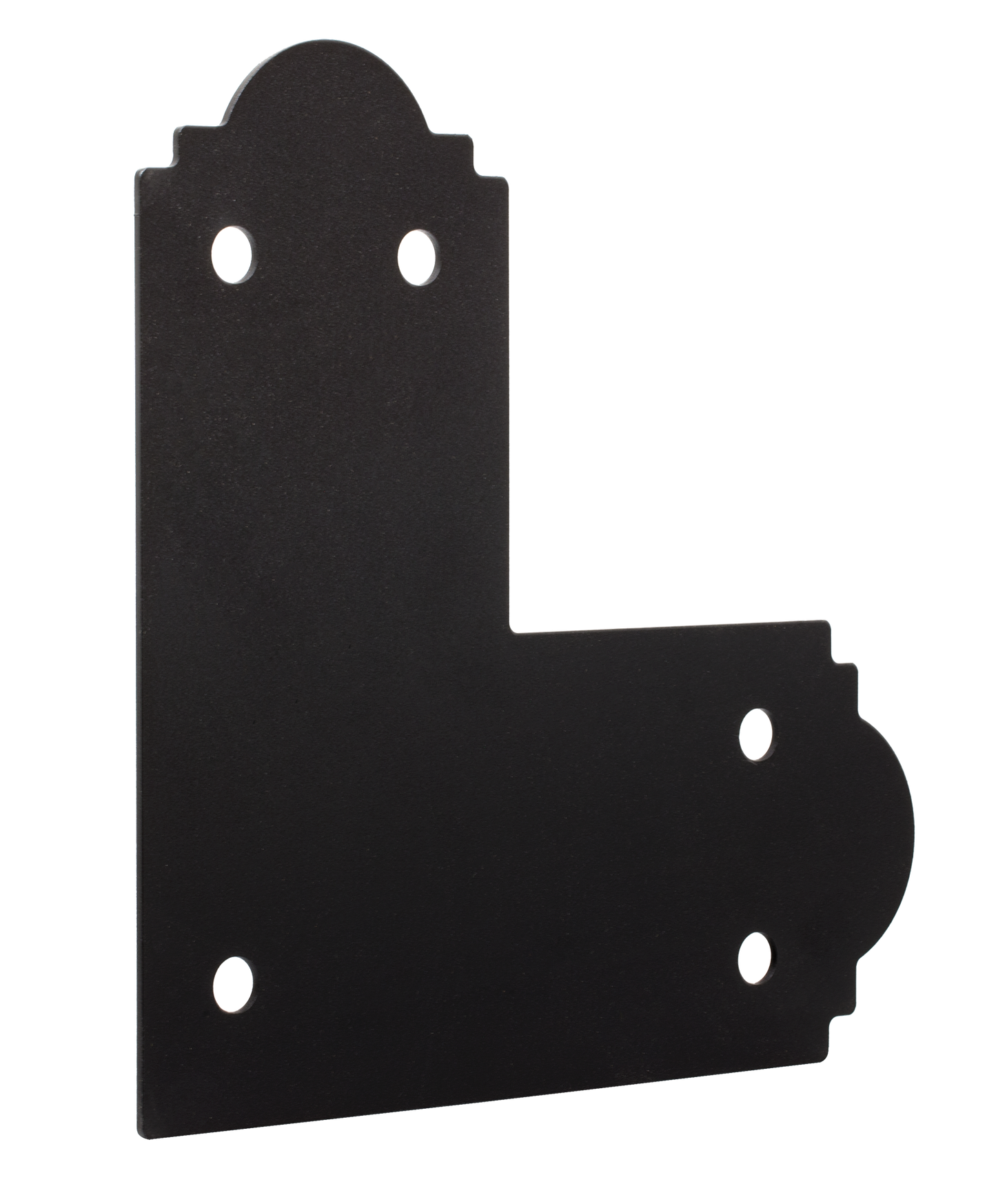 Simpson Strong-Tie APL6 Outdoor Accents® Mission Collection® ZMAX®, Black Powder-Coated L Strap for 6x6 (Pack of 288)
